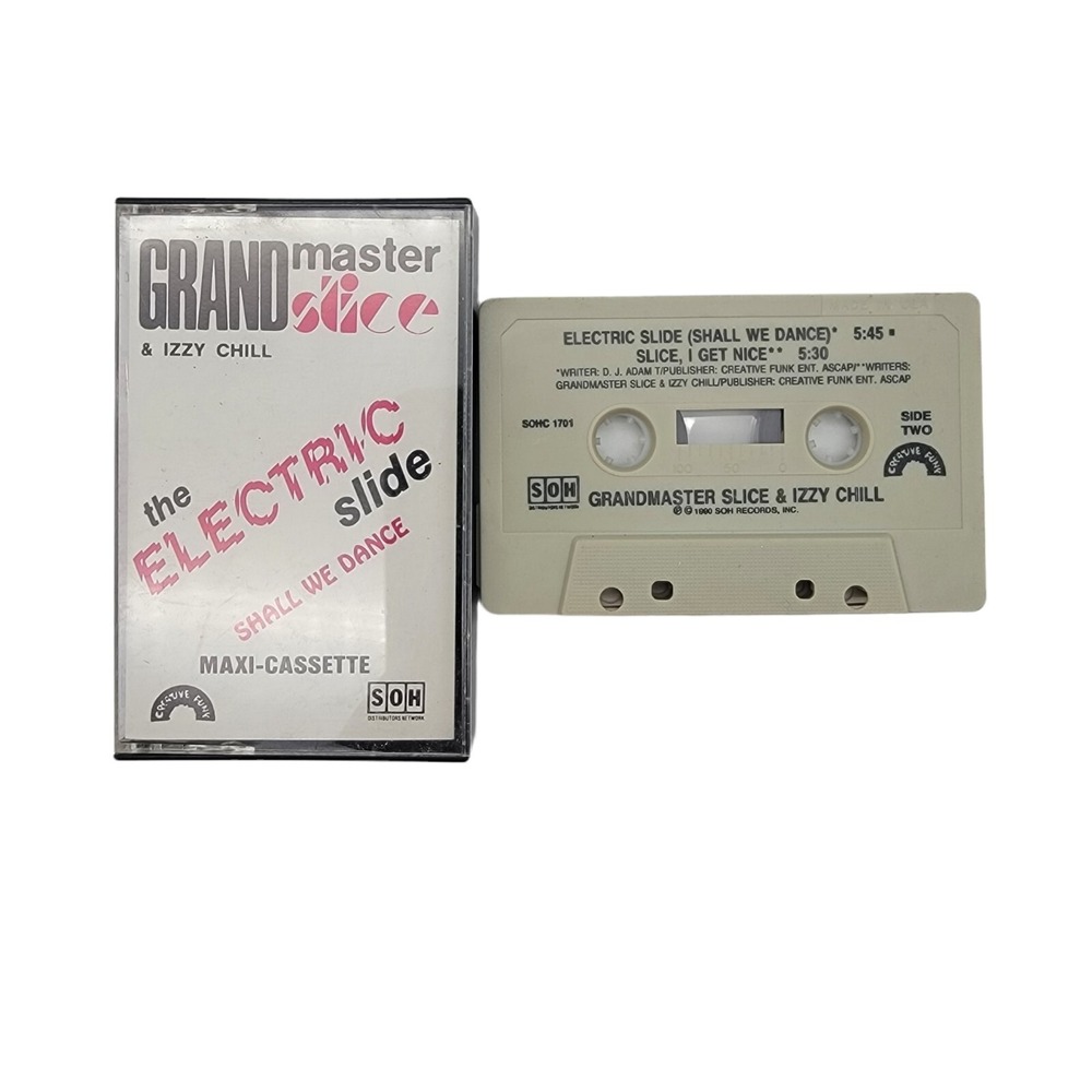 Grandmaster Slice & Izzy Chill 'Shall We Dance (Electric Slide)' Cassette 1990
